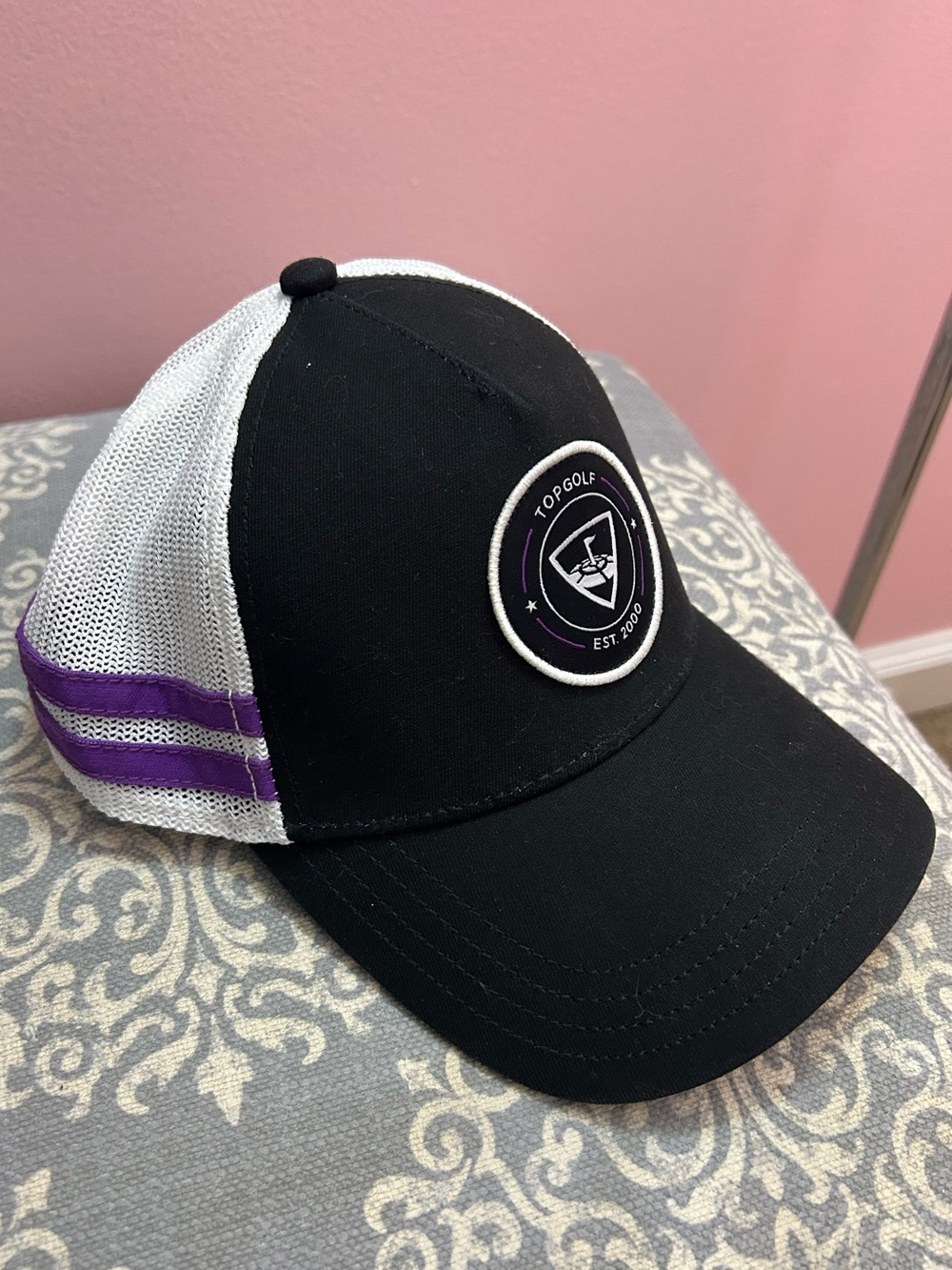 Callaway SnapBack Top Golf Women’s Hat - Black, Purple, & White